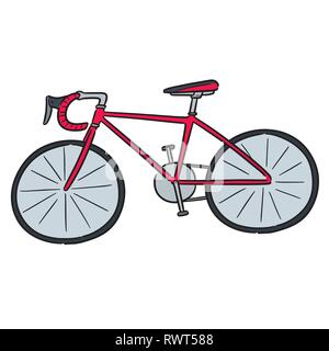 vector of bicycle Stock Vector