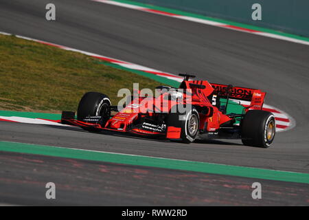 Second Winter Testing 2019; Barcellona; Montmelo'; Circuit of Catalunya, 26 February to 1 March 2019 Stock Photo