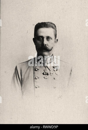 Photographic portrait of François Ferdinand, archiduc d'Autriche (1 ...