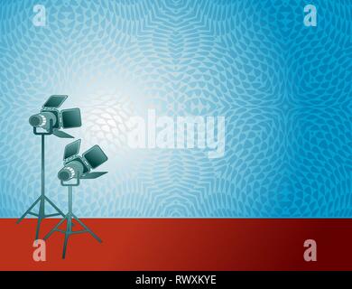 Spotlight Stock Vector