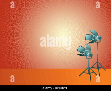 Spotlight Stock Vector