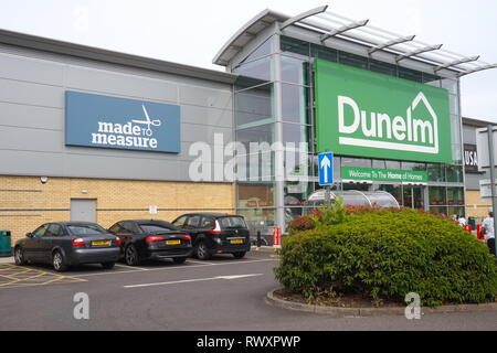 Dunelm Store in Staples Corner, London, United Kingdom Stock Photo