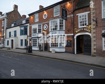 The White Bear Inn public house in Shipston on Stour Warwickshire England UK Stock Photo