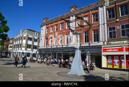 lowestoft high street town centre norfolk east anglia england uk gb ...