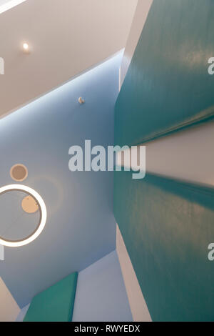modern celling lights, abstract background Stock Photo