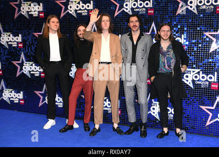 Joe Donovan, Tom Ogden, Charlie Salt and Josh Dewhurst of Blossoms and ...