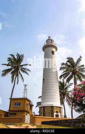 Galle lighthouse. Galle, Sri Lanka. Stock Photo