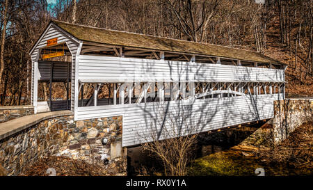 Knox Bridge, Chester County, PA Stock Photo