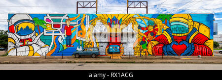 Graffiti by some talented artists in Downtown Houston, TX Stock Photo -  Alamy