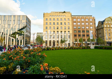 DUSSELDORF, GERMANY - CIRCA SEPTEMBER, 2018: Dusseldorf urban landscape. Stock Photo