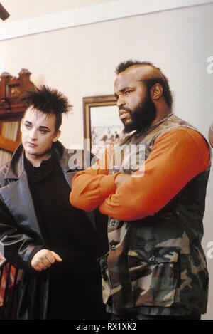 Studio Publicity Still from 'A-Team'  Boy George, Mr.T  (1986)  File Reference # 33751 673THA Stock Photo