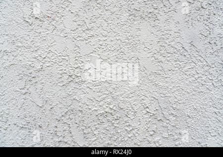 exterior white stucco wall rough background pattern Stock Photo - Alamy