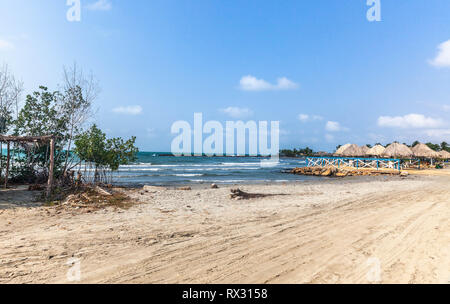 Coveñas resort town, Colombia. Stock Photo