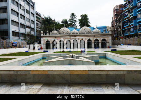 The beautiful Star mosque in  Armanitola,  Dhaka, Bangladesh. Stock Photo