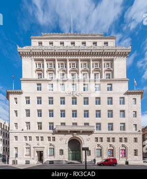 Former Martins Bank building in Water Street, Liverpool city centre Stock Photo