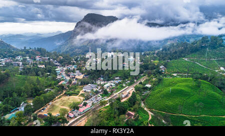 Ella is a beautiful small town on the southern edge of Sri Lanka. Stock Photo