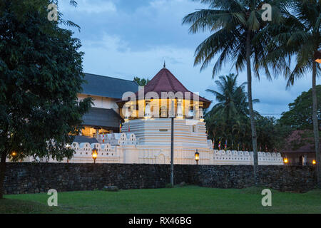 The Temple of the Tooth in Kandy, Sri Lanka Stock Photo