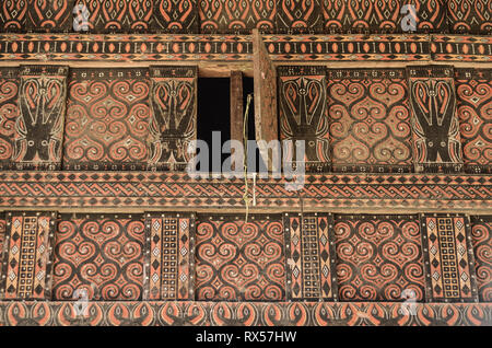 Traditional Art decoration from Tana Toraja. The art usually placed in ...