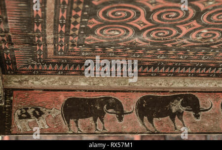 Traditional Art decoration from Tana Toraja. The art usually placed in ...