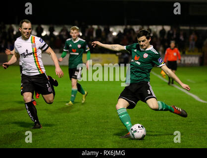 Dublin, Republic Of Ireland. 08th Mar, 2019. CIARAN COLL of Derry City FC during the Airtricity League fixture between Bohemians FC & Derry City FC at Dalymount Park, Dublin Credit: Kevin Moore/mci/Alamy Live News Stock Photo