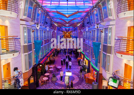Independence of the seas cruise ship interior onboard shop shops
