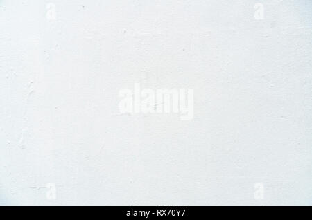 A close-up of a clean white wall. Stock Photo