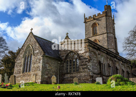 hilton, picturesque village, dorset, england, uk Stock Photo