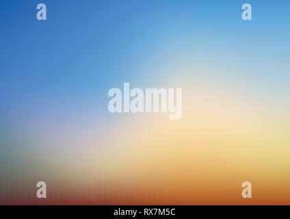 Empty Editable Gradient Background Horizontal Vector Illustration Stock Vector