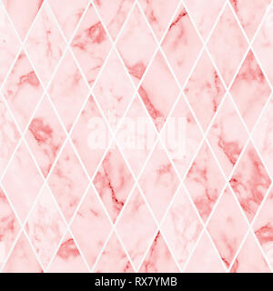 Seamless pattern texture background, Abstract red marble stone texture background Stock Photo