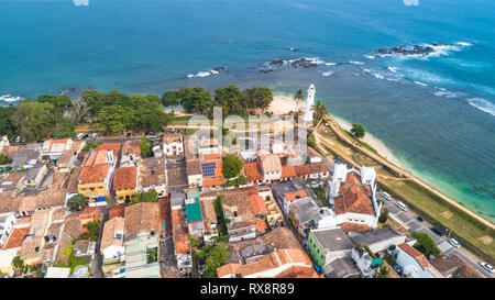 Aerial. Galle city view. Sri Lanka. Stock Photo