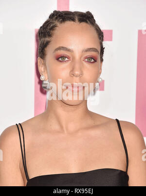 Hayley Law attending the premiere of Five Feet Apart in Los Angeles