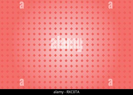 Red rose abstract background with bright pattern rhombuses, color gradient Stock Vector