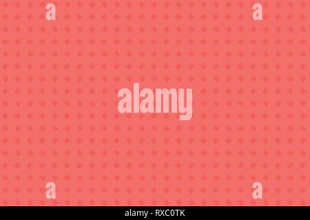 Red rose abstract background with bright pattern rhombuses Stock Vector