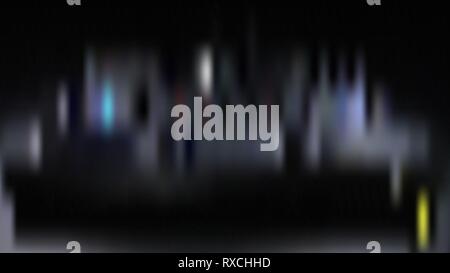 Vector blur background from night city Stock Vector
