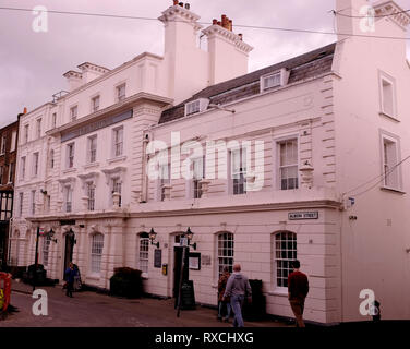 the royal albion hotel in town of broadstairs east kent uk march 2019 Stock Photo