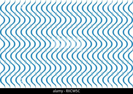 Seamless, abstract background made with curvy blue colored geometric shapes  forming optical pattern. Decorative vector art Stock Vector Image & Art -  Alamy