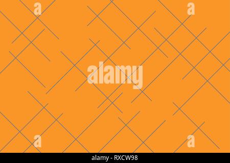Abstract background pattern made with inclined lines in simplicity concept. Modern vector art in blue and yellow colors. Stock Vector