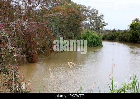 Visit Australia.  Narooma is a town in the Australian state of New South Wales on the far south coast. Stock Photo