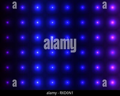 Blue gradients convex balls, sparkling pattern design Stock Vector