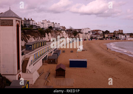 broadstairs coastal town in east kent uk march 2019 Stock Photo