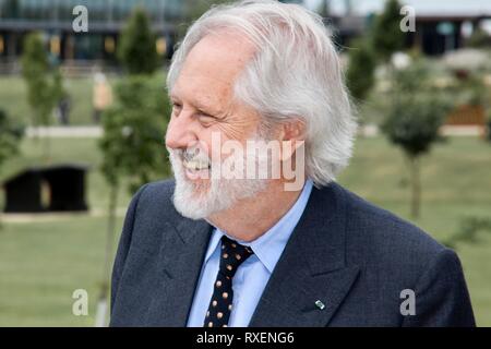 Baron Lord David Terence Puttnam CBE  British Film Producer of the film 1981 'Chariots Of Fire' Stock Photo