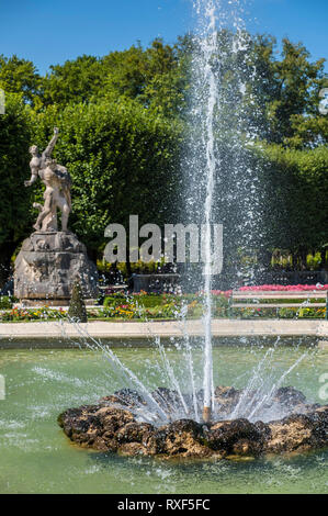 Mirabell Gardens in Salzburg, Austria, Europe Stock Photo