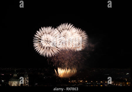 Prague´s new year fireworks