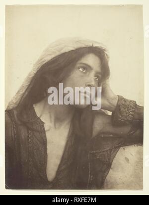 Untitled. Wilhelm von Gloeden; German, 1856-1931. Date: 1885-1895. Dimensions: 22.2 x 16.6 cm (image/paper). Albumen print. Origin: Germany. Museum: The Chicago Art Institute. Stock Photo
