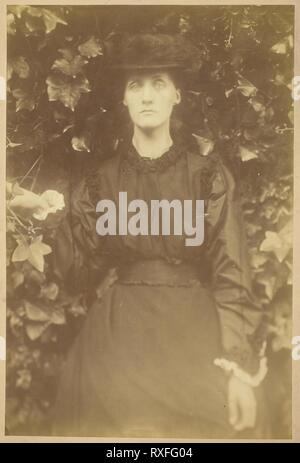 Mrs. Herbert Duckworth. Julia Margaret Cameron; English, 1815-1879. Date: 1874. Dimensions: 35.6 × 23.6 cm (image/paper); 44.3 × 35.5 cm (mount). Albumen print. Origin: England. Museum: The Chicago Art Institute. Stock Photo