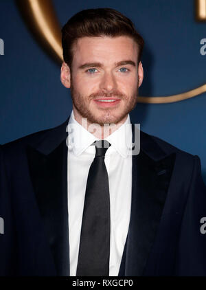 Mar 19, 2015 - London, England, UK - Cinderella UK Premiere, Odeon, Leicester Square - Red Carpet Arrivals Photo Shows: Richard Madden Stock Photo