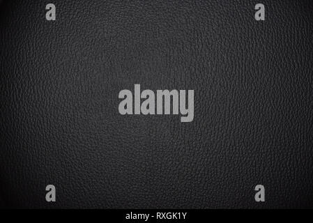 Rough black animal texture background. Premium leather surface Stock Photo