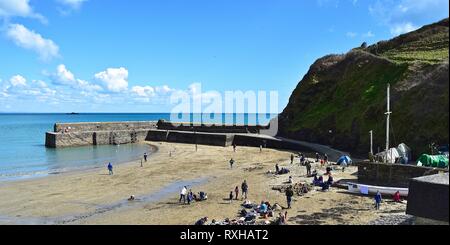 Gorran Haven, Cornwall, 310316 Stock Photo