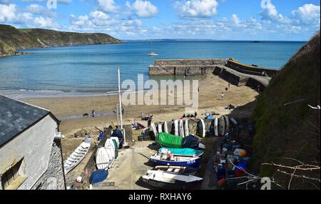 Gorran Haven, Cornwall, 310316 Stock Photo