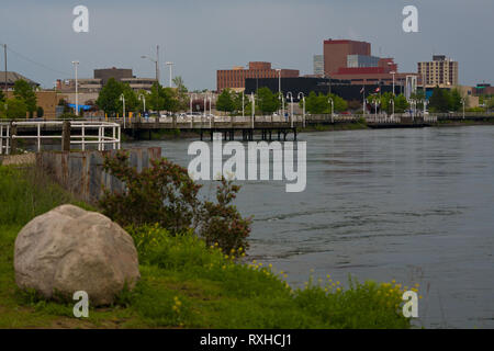 Sault Sainte Marie, Algoma District, Ontario, Canada Stock Photo